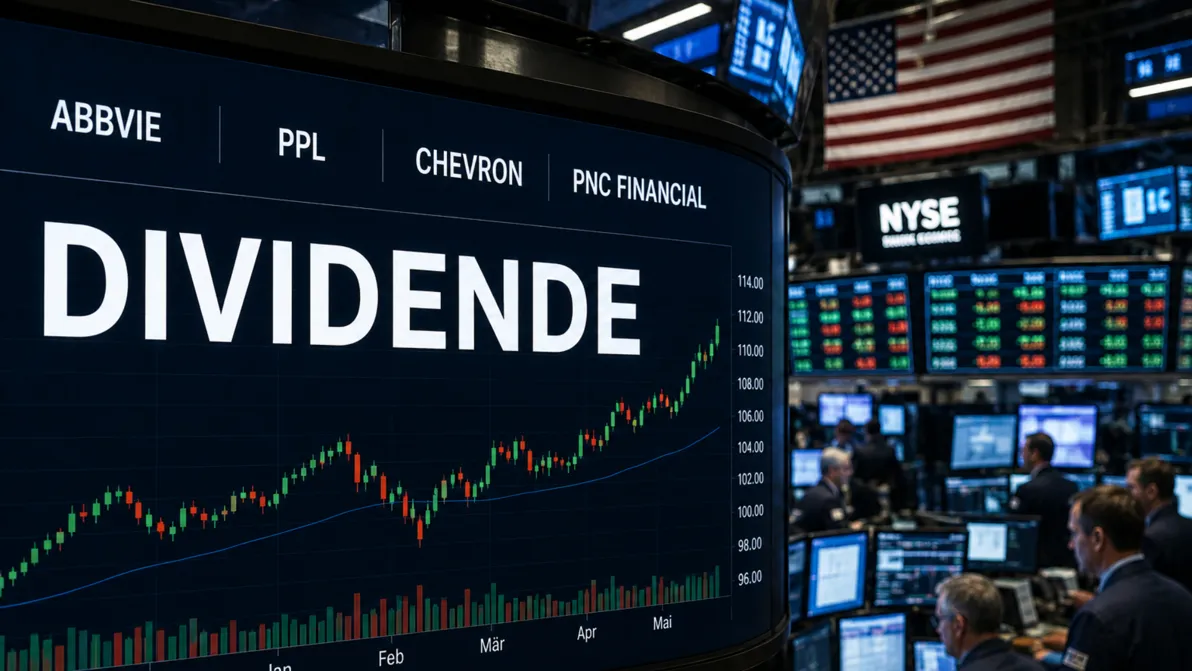 Finanzunterlagen und Analyse als Symbol für Dividendenaktien